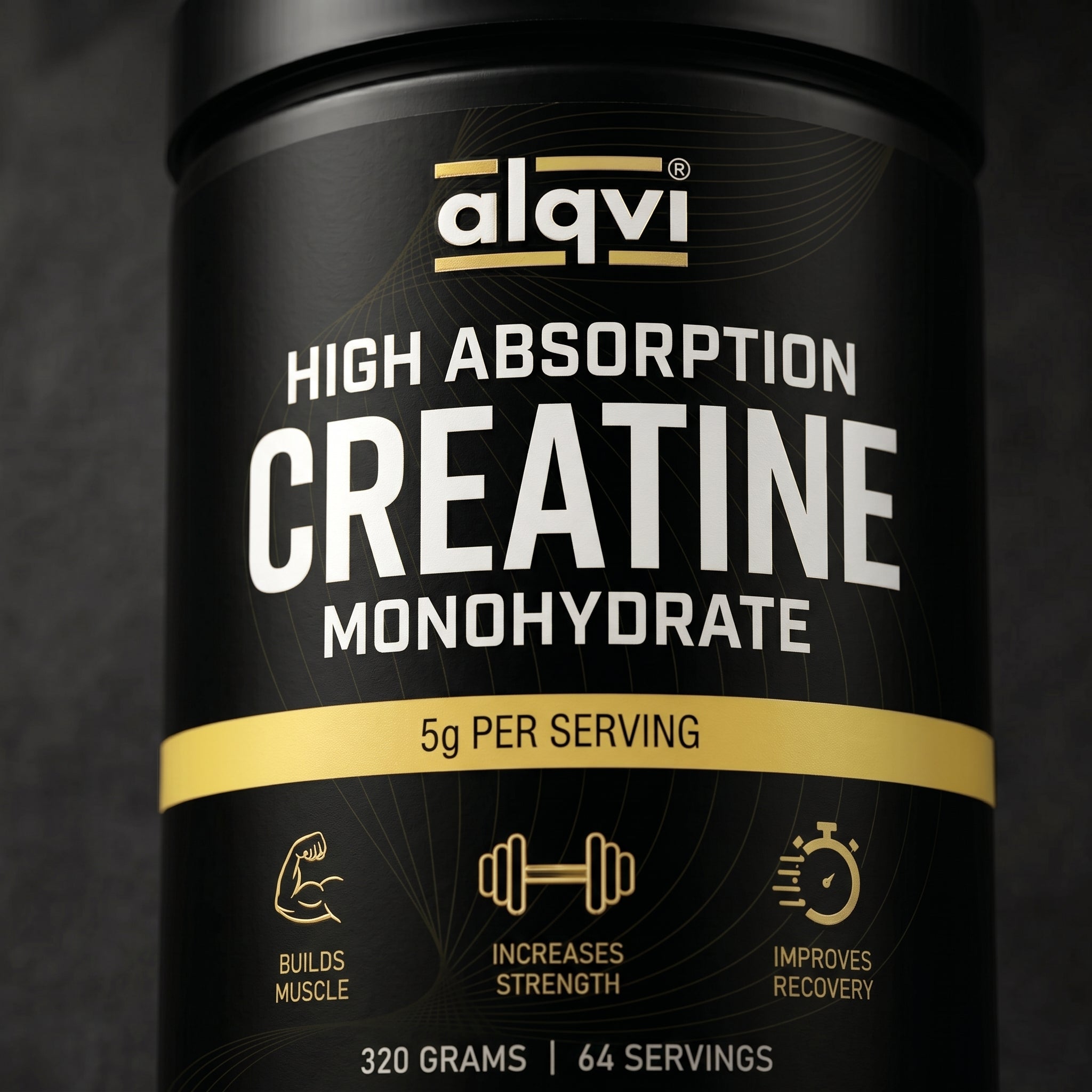 Creatine Monohydrate 200 Mesh 320 Grams (64 Servings)